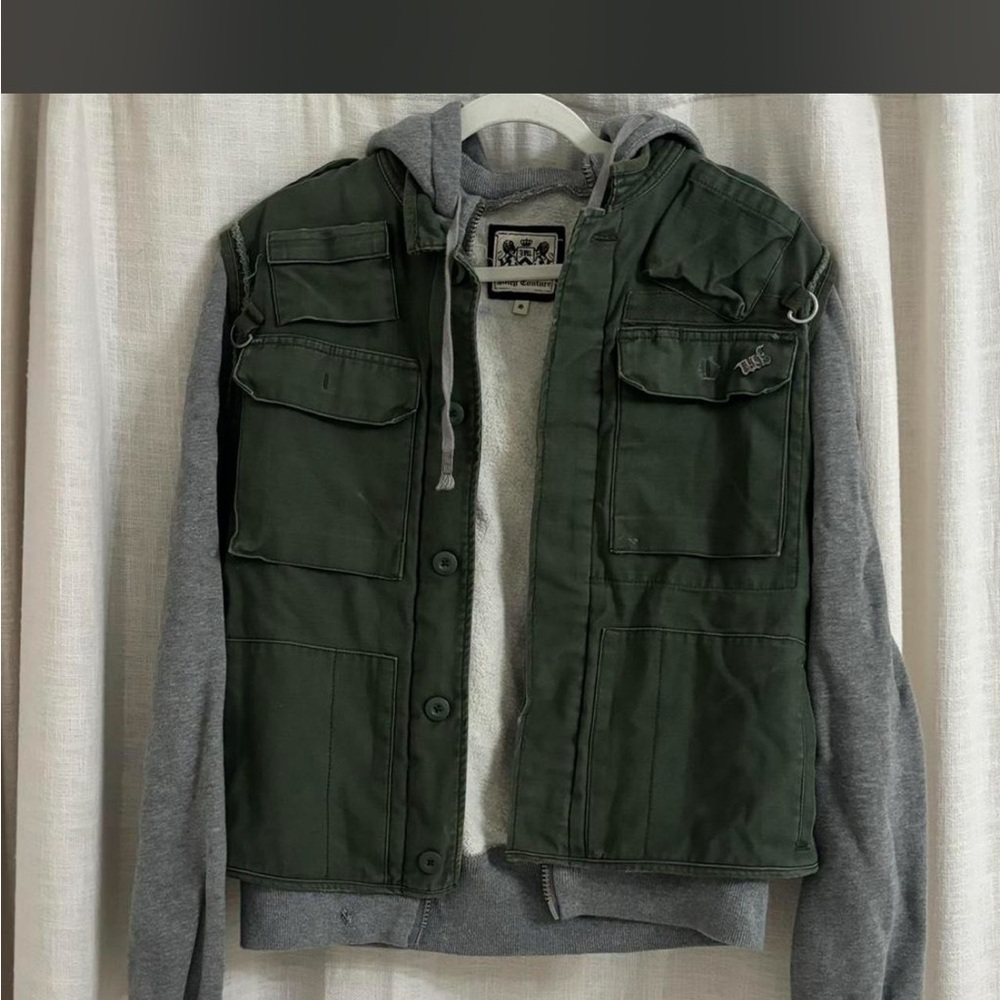 Juicy Couture vintage Military Utility Jacket
